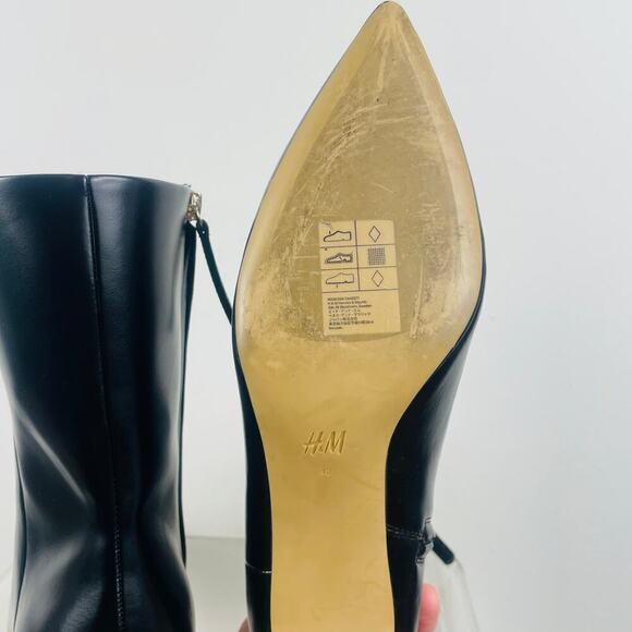 H&M Women’s heeled black boot size EUR 42 or US 11 - Picture 8 of 8
